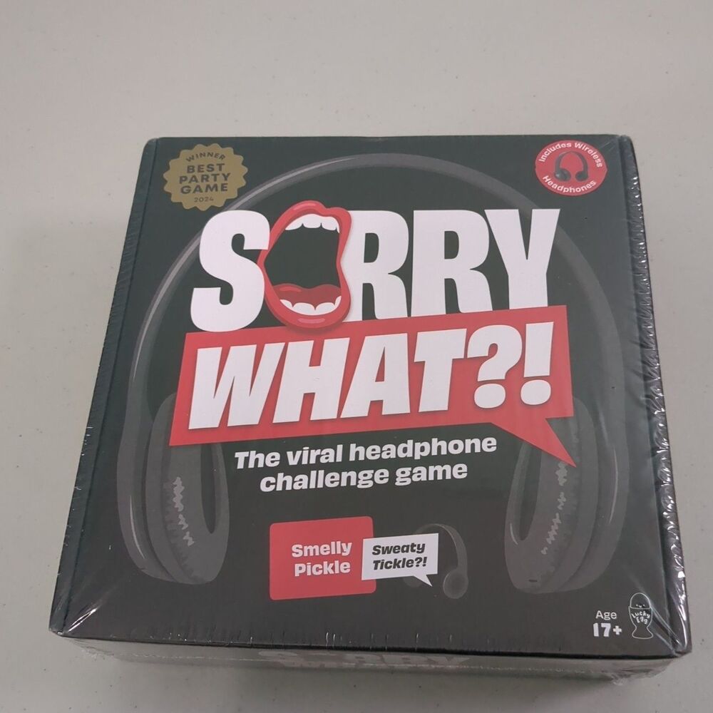 Sorry What Game Uncensored Lip Reading Party, Adults Viral Headphone Challenge